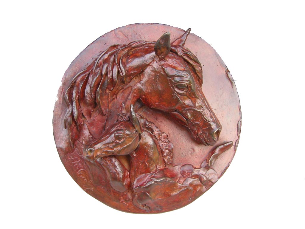 Mare & Foal Medallion